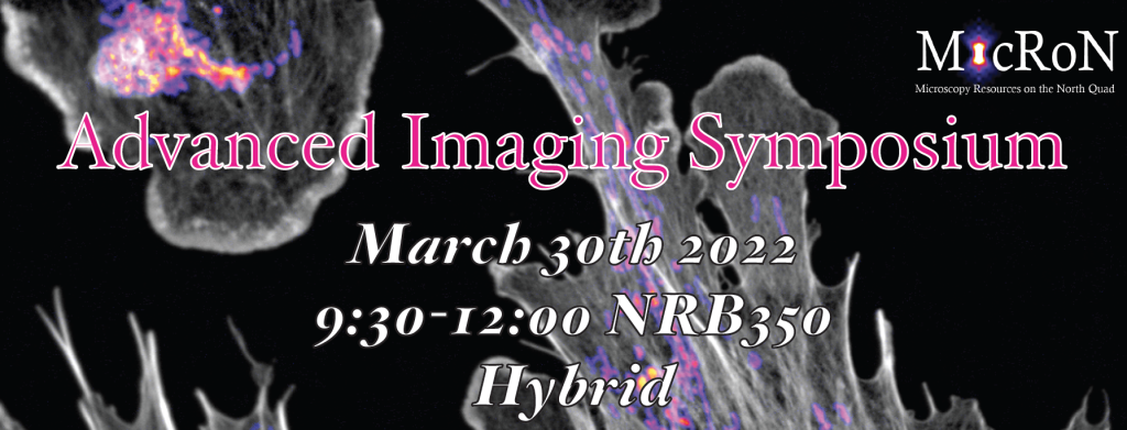 Advanced Imaging Symposium Header